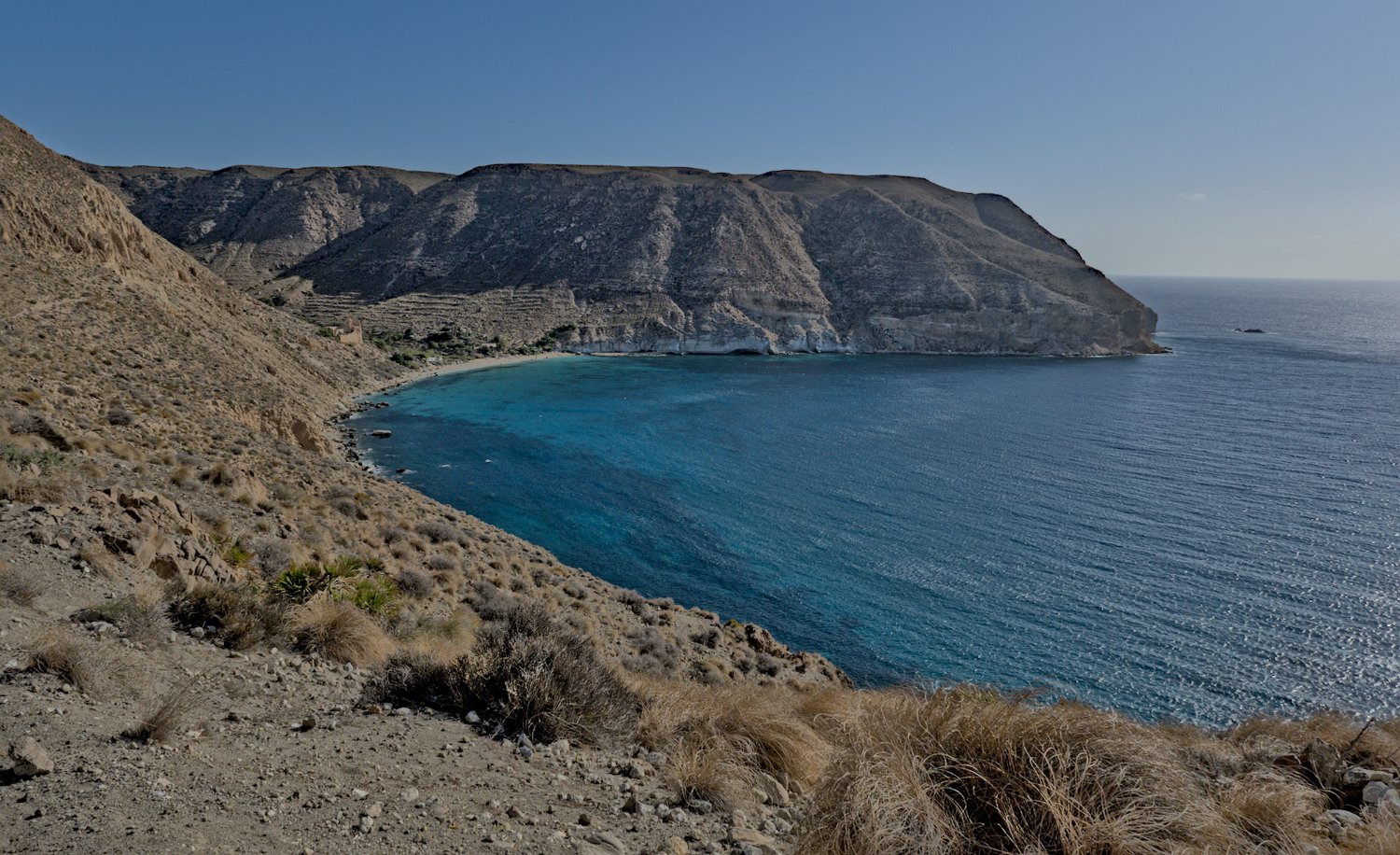 Paysage du Cabo de Gata près de Las Negras