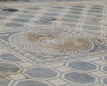 Mosaïque (détail  de la partie centrale)