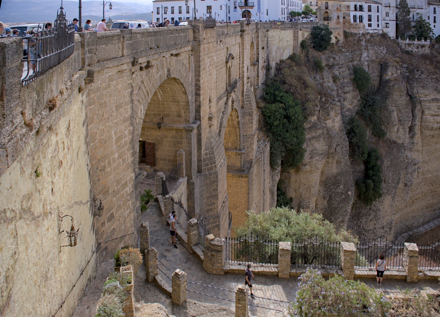 Le mirador et le Pont Neuf