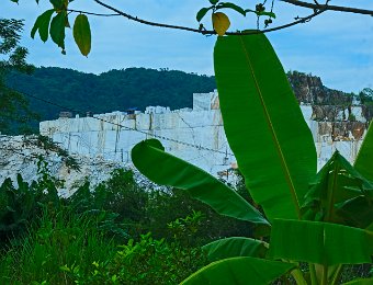 Exploitation du marbre