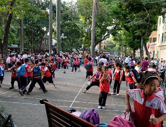  Sortie d'école à Hanoï
